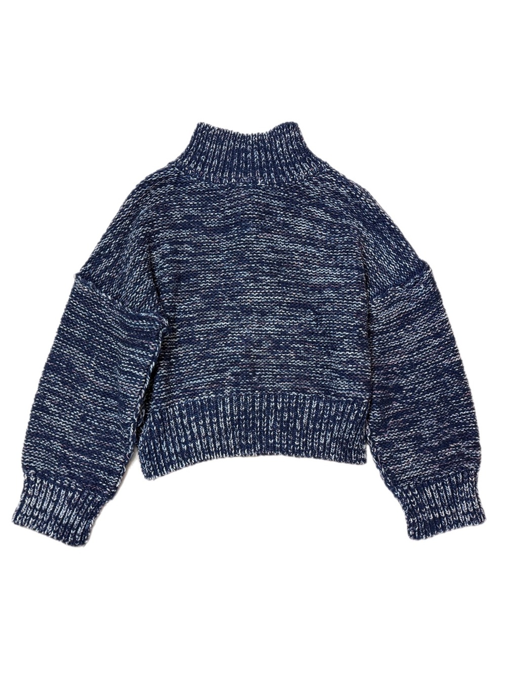 Pilcro Mega Henley Sweater in Navy Size M - Picture 6 of 11